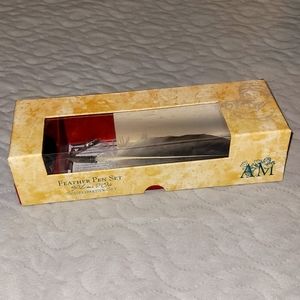 Feather Pen Set Schreibfeder Box Set
